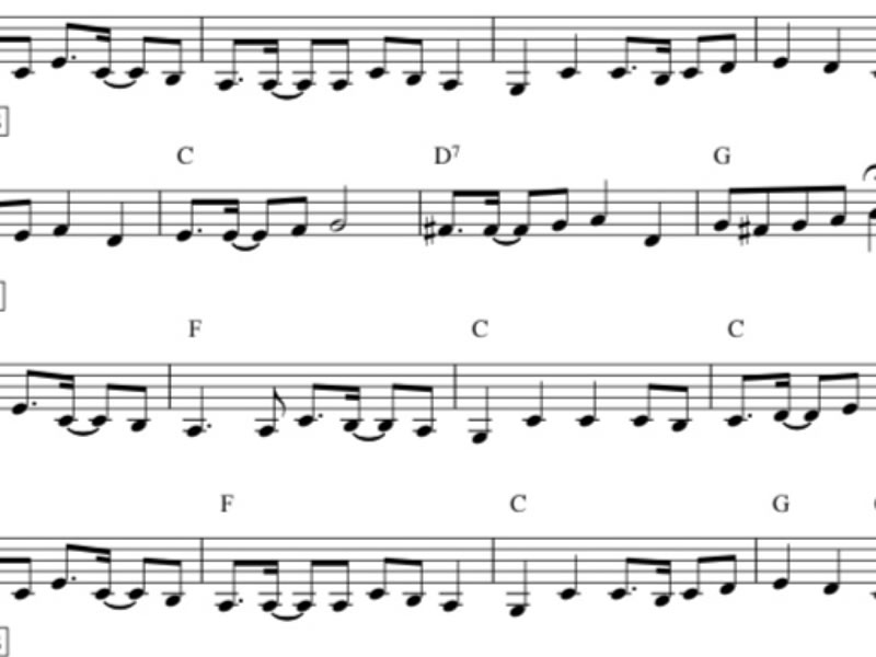 Sheet Music without Lyrics Mama Sing My Song Custom Songs For Kids